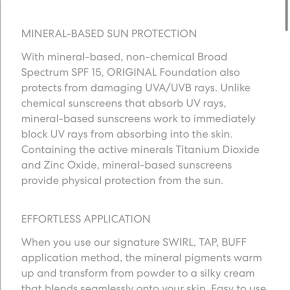 NWT bareMinerals ORIGINAL Foundation SPF 15 Tan Nude 17 - Picture 7 of 11